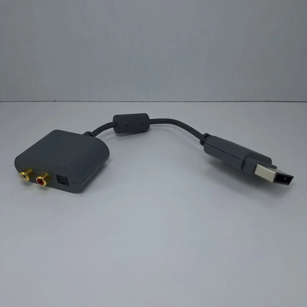 Microsoft Xbox 360 Original Genuine OEM RCA Audio Adapter Cable X808221-001